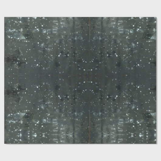 Handgemalt Himmelsdesign Matte Kunsthandwerk Papie Geschenkpapier (Flach)