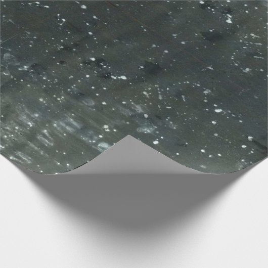 Handgemalt Himmelsdesign Matte Kunsthandwerk Papie Geschenkpapier (Ecke)