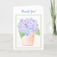 Handgemalt Loose Wassercolor Hydrangea Floral