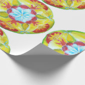 Handgemalt Mandala Matte Wrapping Paper Geschenkpapier (Ecke)