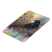 Handgemalt mit Wildblumen Magnet (Linke Seite)
