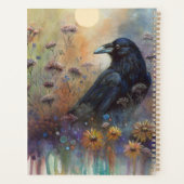 Handgemalt mit Wildblumen Planer (Rückseite)