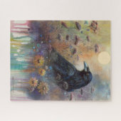 Handgemalt mit Wildblumen Puzzle (Horizontal)