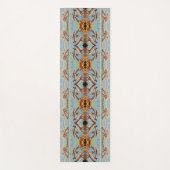 Handgemalt nach Anzahl Delphinen | Mirror Tiled | Yogamatte (Vorderseite)