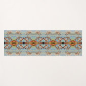 Handgemalt nach Anzahl Delphinen | Mirror Tiled | Yogamatte (Vorderseite (Horizontal))