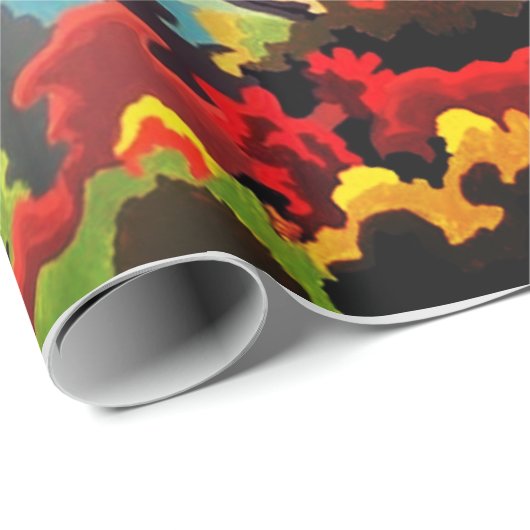 Handgemalt nach Anzahl | Geliebte Delphine | Geschenkpapier (Rolleneckpunkt)