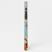 Handgemalt nach Anzahl | Geliebte Delphine | iPhone Hülle (Linke Seite)