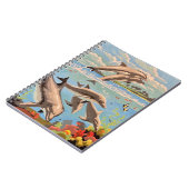 Handgemalt nach Anzahl | Geliebte Delphine | Spira Notizblock (Linke Seite)