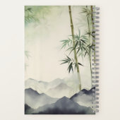 Handgemalt Niedlich gefährdeter Roter Panda Notizblock (Rückseite)