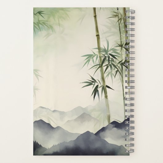 Handgemalt Niedlich gefährdeter Roter Panda Notizblock (Rückseite)