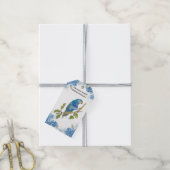 Handgemalt schöner Ultramarine Lorikeet Bird Geschenkanhänger (Mit Garn)