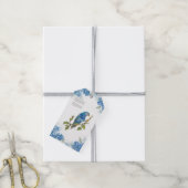 Handgemalt schöner Ultramarine Lorikeet Bird Geschenkanhänger (Mit Garn)