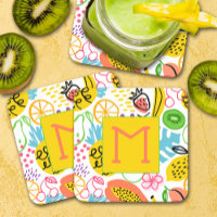 Handgemalt Sommerfruchtmuster