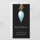 Handgemalt Wasserfarbe Weihnachtsfest (Vorderseite)