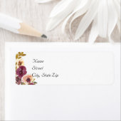 Handgemalt Wasserfarben Herbst Blüte (Insitu)