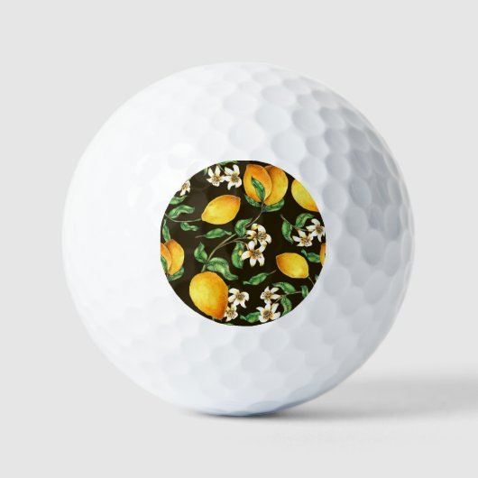 Handgemalt Wasserfarben-Muster Golfball (Vorderseite)