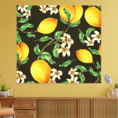 Handgemalt Wasserfarben-Muster Leinwanddruck (Insitu (Wohnzimmer))