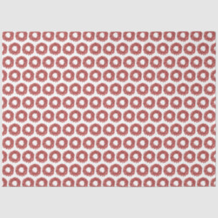 Handgemalt Winterberry Kranz Weihnachten Seidenpapier