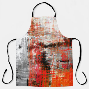 handgemalte abstrakte Hintergrundabstrakt, Kunst, Schürze