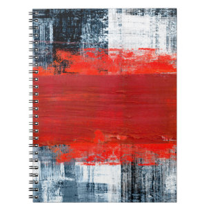 handgemalte abstrakte Hintergrundkunst, abstrakt,  Notizblock