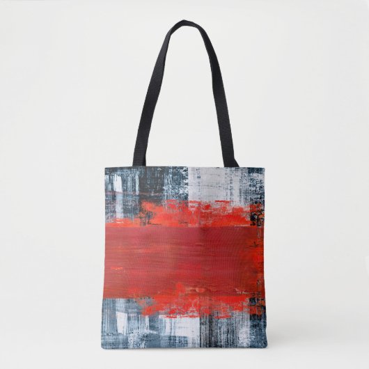 handgemalte abstrakte Hintergrundkunst, abstrakt, Tasche (Vorderseite)