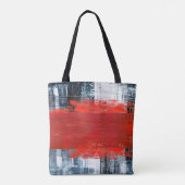 handgemalte abstrakte Hintergrundkunst, abstrakt, Tasche (Rückseite)