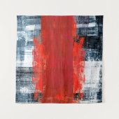 handgemalte abstrakte Hintergrundkunst, abstrakt, Wandteppich (Vorderseite (Horizontal))