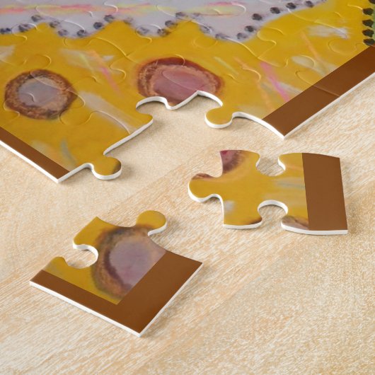 Handgemalte afrikanische Abstammung Puzzle (Seite)