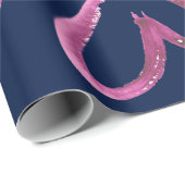 Handgemalte Aquarell-Herz-Geschenk-Verpackung Geschenkpapier (Rolleneckpunkt)