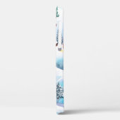 Handgemalte Aquarellbilder des Winters Case-Mate iPhone Hülle (Rückseite / Links)