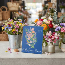 Handgemalte Blumen Markt Bauernstand Preis Florist