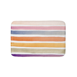 Handgemalte Bürstenanschläge des Aquarells, Fahn Badematte