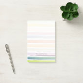 Handgemalte Bürstenanschläge des Aquarells, Fahnen Post-it Klebezettel (Büro)