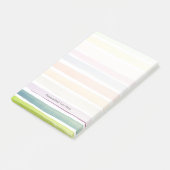 Handgemalte Bürstenanschläge des Aquarells, Fahnen Post-it Klebezettel (angewinkelt)