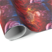 Handgemalte Deep-Space-Fantasy-Malerei Geschenkpapier (Rolleneckpunkt)