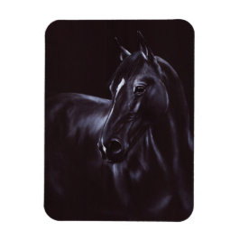 Handgemalte Equine Art Magnet