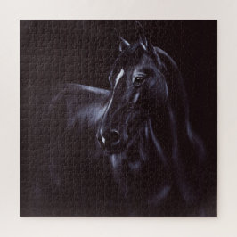 Handgemalte Equine Art Puzzle