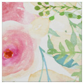 Handgemalte, farbenfrohe, zarte Blume Stoff (Muster)