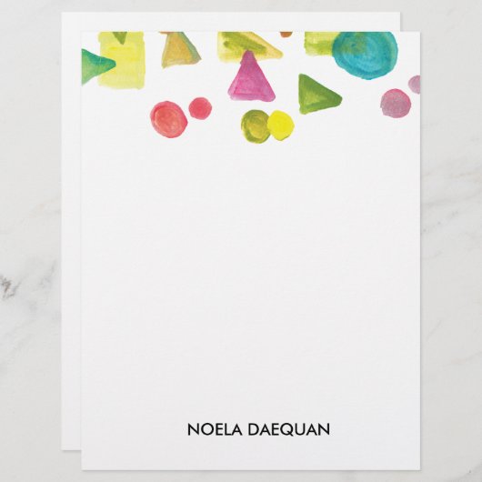 handgemalte Formen (Vorne/Hinten)