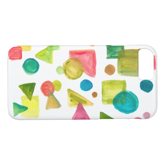 handgemalte Formen Case-Mate iPhone Hülle (Rückseite (Horizontal))