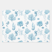 Handgemalte Galapagos-Pinguine Geschenkpapier Set (Vorderseite 2)