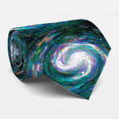 Handgemalte Galaxie Krawatte (Gerollt)