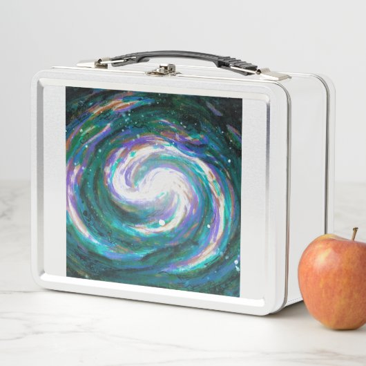 Handgemalte Galaxie Metall Lunch Box (Beispiel)