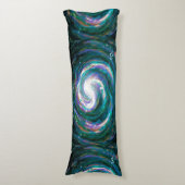 Handgemalte Galaxie Seitenschläferkissen (Vorderseite Vertikal)