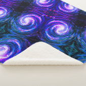 Handgemalte Galaxie Sherpadecke (3/4)