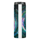 Handgemalte Galaxie Thermosbecher (Rückseite)