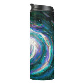 Handgemalte Galaxie Thermosbecher (Nach rechts gedreht)