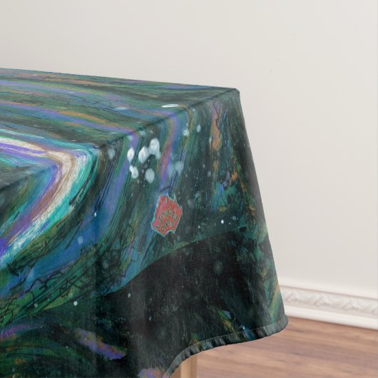 Handgemalte Galaxie Tischdecke (Beispiel)