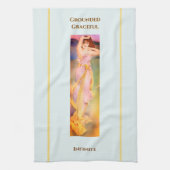 Handgemalte Goddess Teetücher - Spirituelle Küche Geschirrtuch (Vertikal)