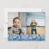 Handgemalte Hanukkah-Karte Feiertagskarte (Vorderseite)